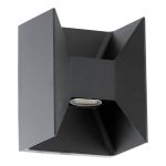 Eglo Światło Ścienne Morino Zewnętrzna Aluminium Antracyt/Grafit Up & Down  5W 460lm - 830 Ciepła Biel