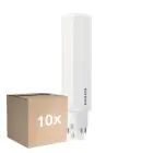 Opakowanie 10x Philips CorePro PL-C LED 5.5W 660lm - 840 Zimna Biel | 4-Piny - Zamienne 13W